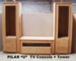 PILAR U - TV Console & Tower 